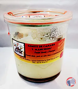 Rappel produit Confit de canard 2 et 4 manchons La ferme au délice royal