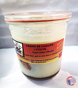 Rappel produit Confit de canard cuisses par 1 et par 2 La ferme au délice royal