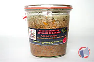Rappel produit La ferme au délice royal Soupe à base de viande de canard ( 2 sortes )