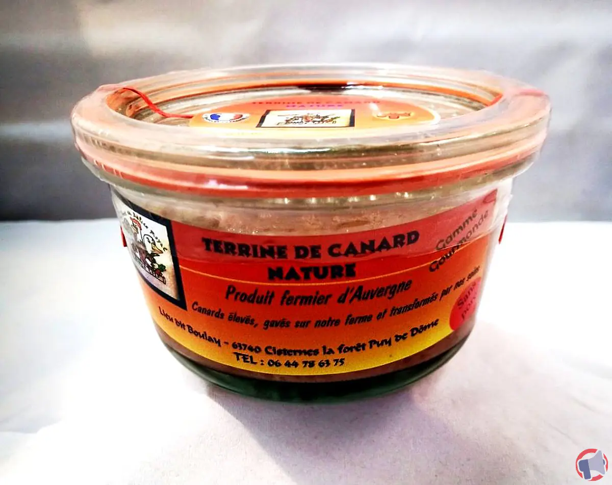 Rappel de produit : Terrine de canard de la marque 'La ferme au délice royal'