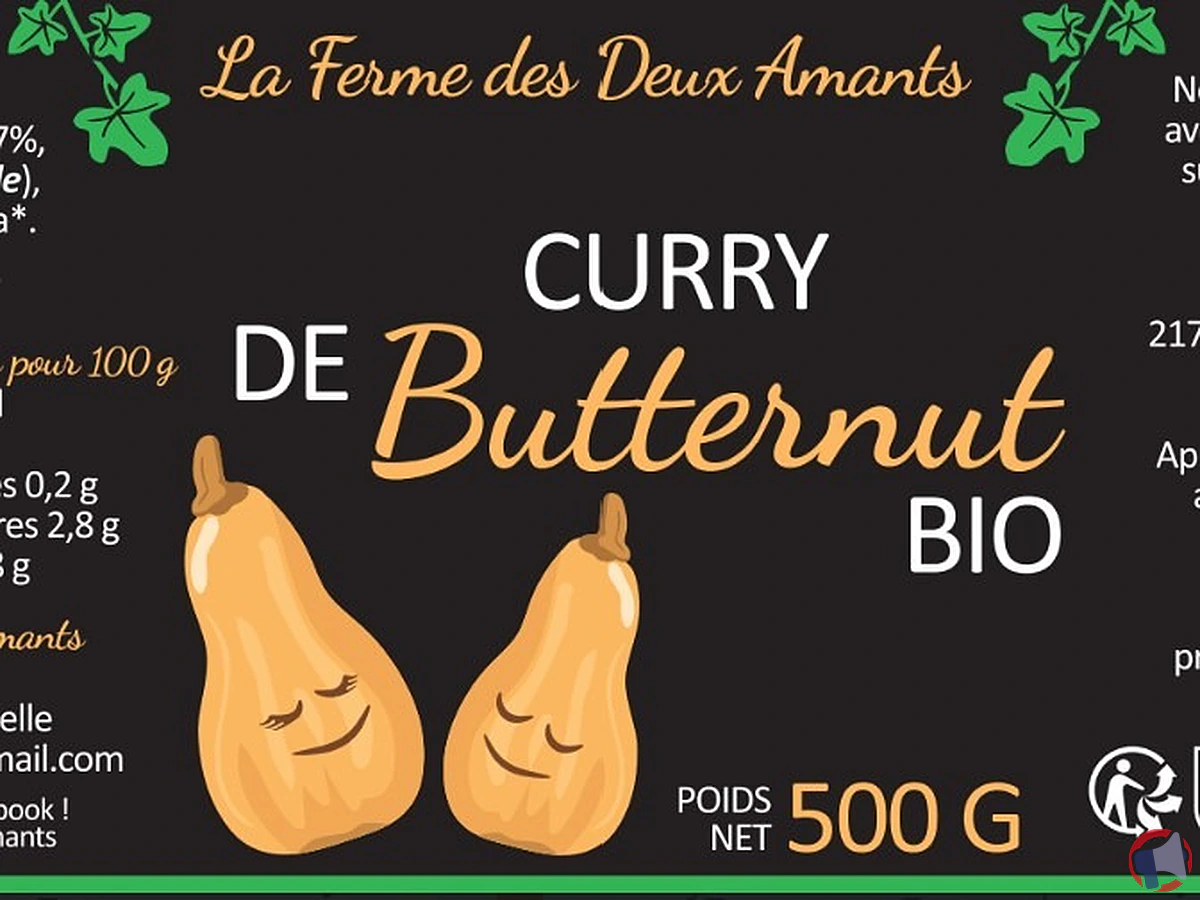 Rappel produit : curry courge pois chiche de La ferme des deux amants