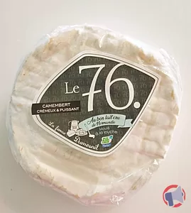 Rappel produit Le 76 camembert LA FERME DUMESNIL
