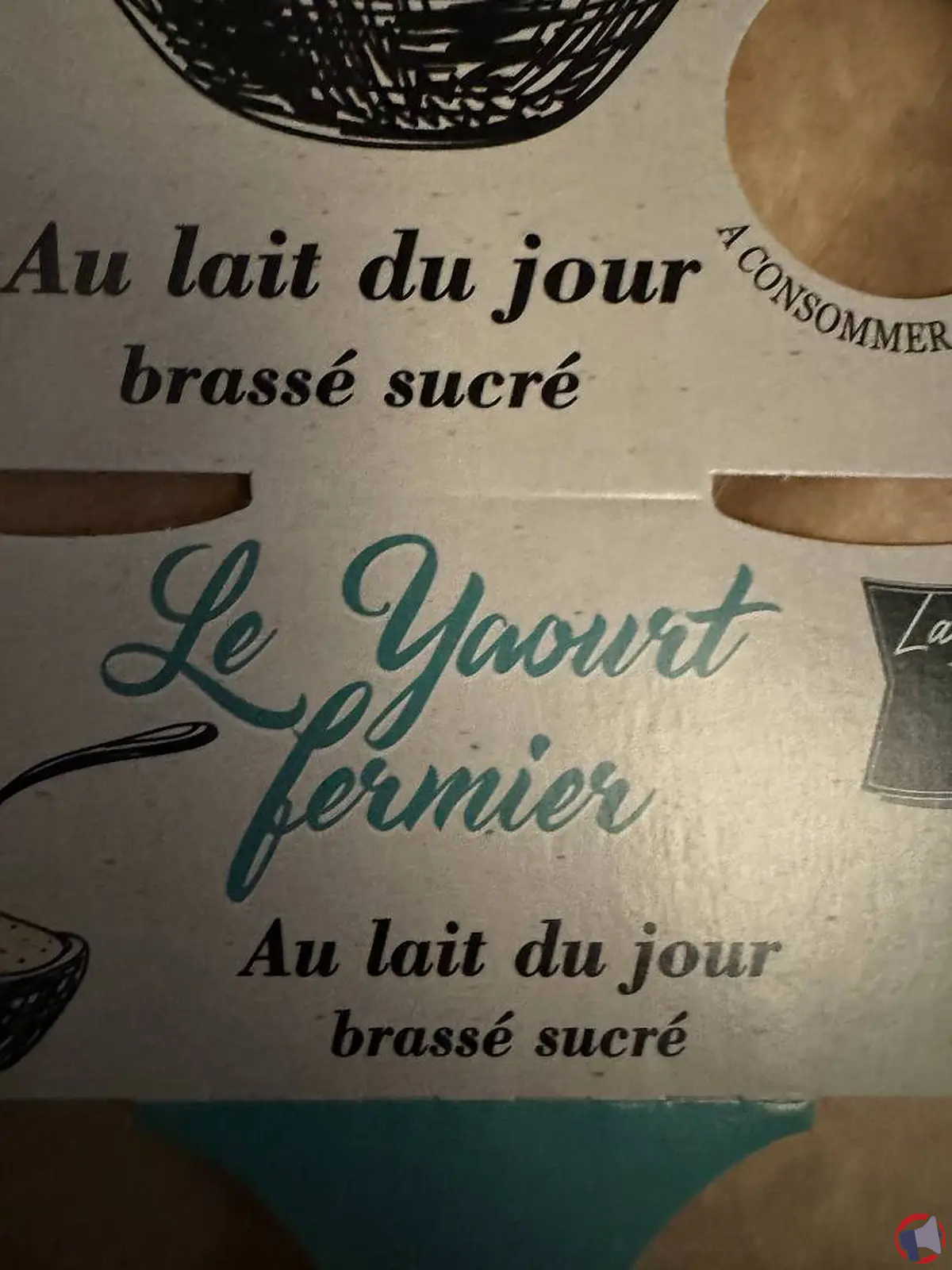 Rappel de yaourts de la marque La ferme fermier au lait du jour pour risque de présence de corps étrangers