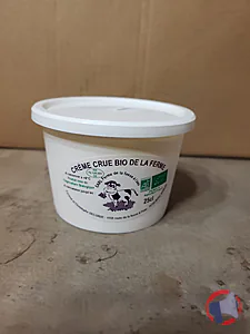 Rappel produit CREME CRUE ferme de la fosse à l'eau