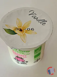 Rappel produit crème dessert à la vanille FERME GINEAU - INVITATION A LA FERME