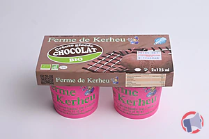 Rappel produit Crème glacée chocolat biologique Ferme de Kerheu