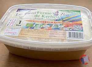 Rappel produit Crème glacée créole Ferme de Kerheu