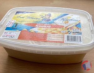 Rappel produit Crème glacée nougat Ferme de Kerheu