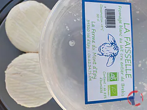 Rappel produit fromages lactiques frais et faisselles de brebis la Ferme du mont d'Epy