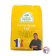 Rappel produit La ferme Parthiot Farine de blé T55