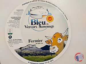 Rappel produit Bleu du Vercors-Sassenage AOP La Ferme des Perce-Neige
