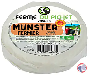 Rappel produit Munster fermier ferme du pichet