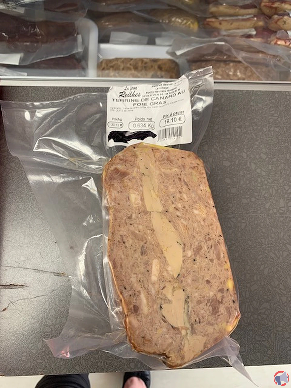Rappel de produit : Terrine de Canard au Foie Gras de la marque La Ferme Reilhes pour suspicion de listéria