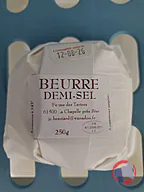 Rappel produit BEURRE CRU LA FERME DES TERTRES (photo numéro 1)
