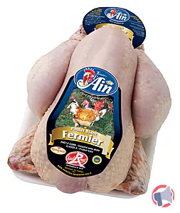 Rappel produit PLT BLANC LR FERM. DE L'AIN PAC S/F FERMIER DE L'AIN