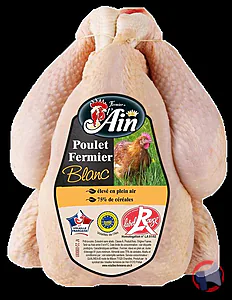 Rappel produit PLT BLC FLR DE L'AIN PAC ROTISSOIRE FERMIER DE L'AIN