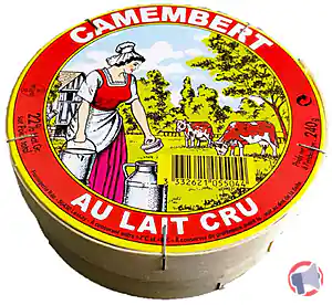 Rappel produit Fromages au lait cru LA FERMIERE