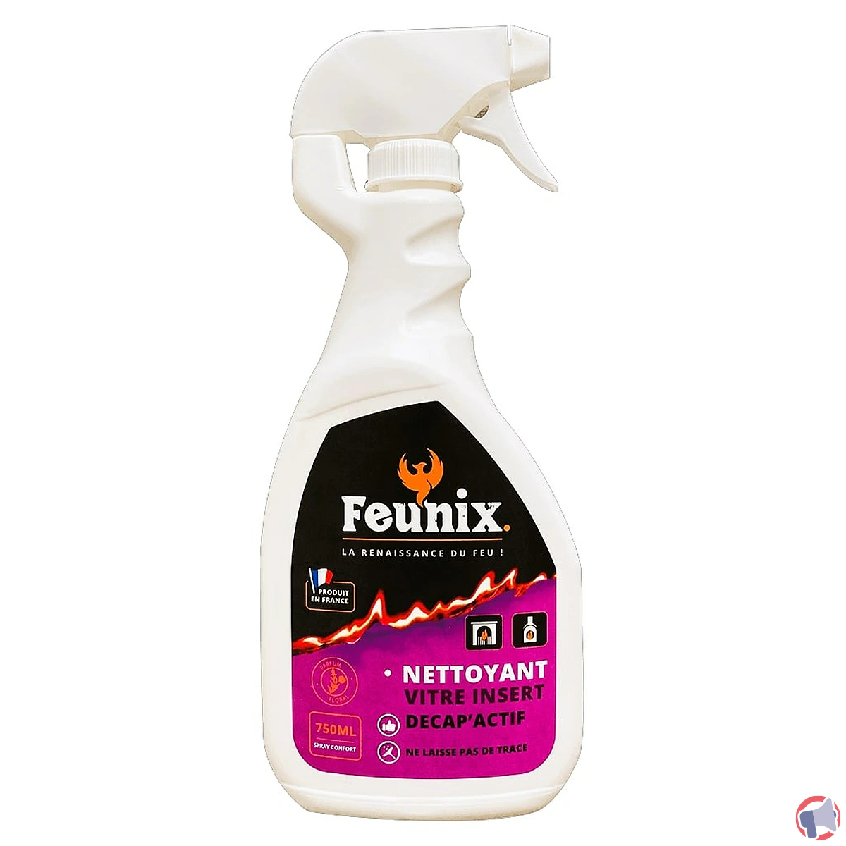 Rappel produit : Nettoyant Vitre Insert Decap Actif de la marque Feunix