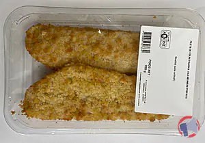 Rappel produit FILET DE COLIN D’ALASKA A LA MEUNIERE