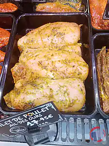Rappel produit FILET DE POULET MARINEE AIL DES OURS VENTE RAYON TRADITIONNEL