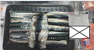 Rappel produit Filet de sardine sous-vide