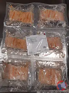 Rappel produit Filet de saumon grillé sauce oseille