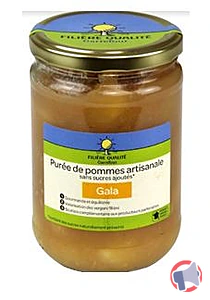 Rappel produit Purée de pommes artisanale sans sucres ajoutés Gala Filière Qualité Carrefour