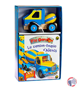 Rappel produit Le camion-toupie d'Alexis - Coffret véhicule P'tit garçon Fleurus Editions