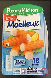 Rappel produit Batônnets de surimi Fleury Michon