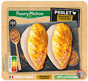 Rappel produit Poulet Moutarde à l'ancienne FLEURY MICHON