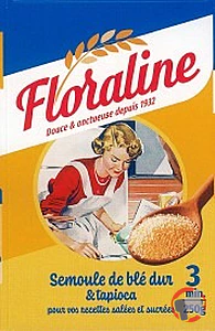 Rappel produit Spécialité céréalière à cuire FLORALINE