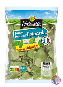 Rappel produit JEUNES POUSSES EPINARDS FLORETTE