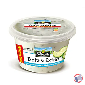 Rappel produit TZATZIKI 175g et 250g FLORETTE