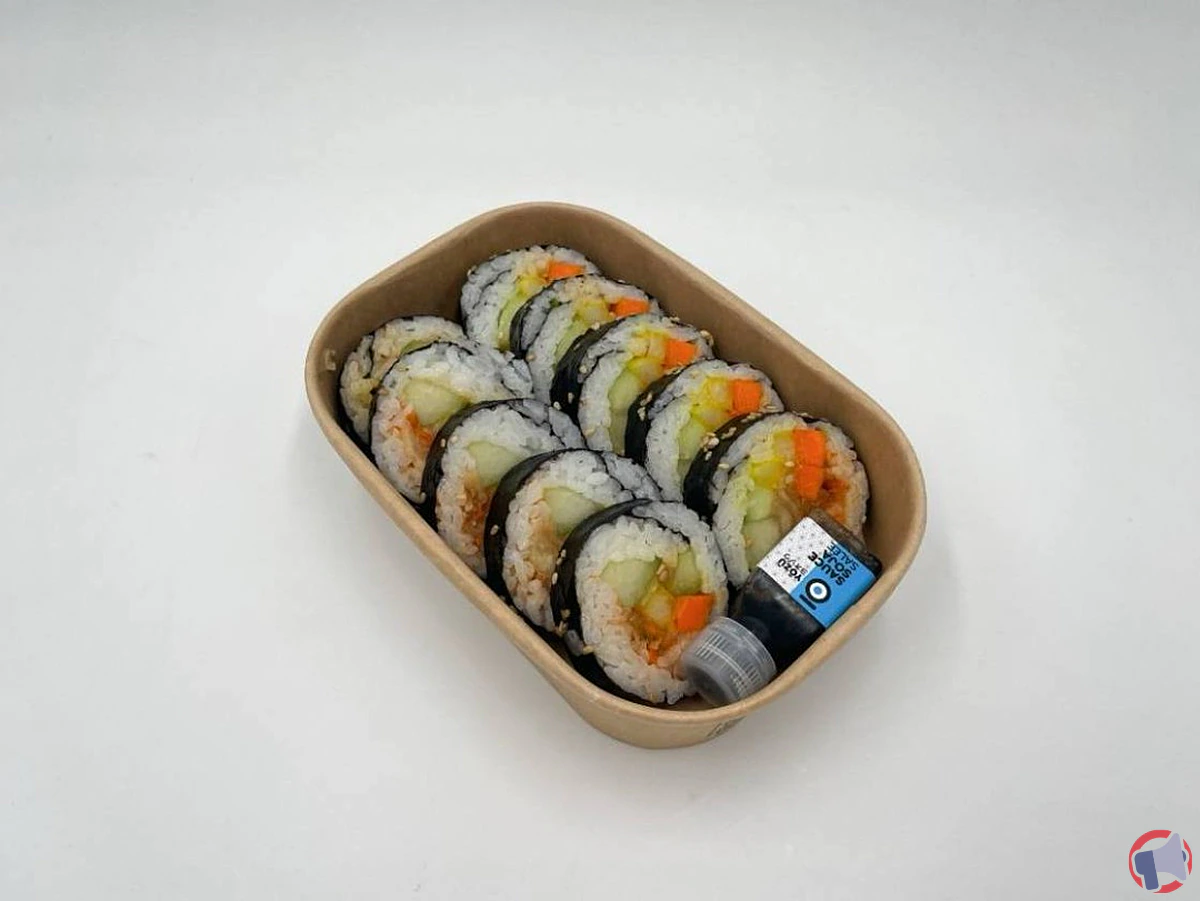 Rappel : foodles kimbap kimchi et légumes sous surveillance