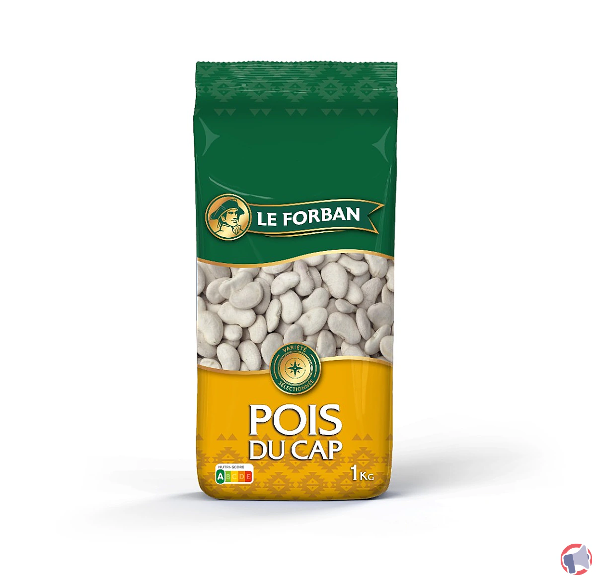 Rappel de produit : Pois du Cap de la marque Le Forban pour présence de débris de plastique