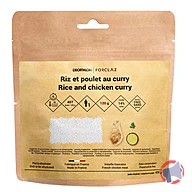 Rappel produit REPAS DÉSHYDRATÉ TREKKING RIZ POULET CURRY SANS GLUTEN 120G Forclaz - Décathlon (photo numéro 1)