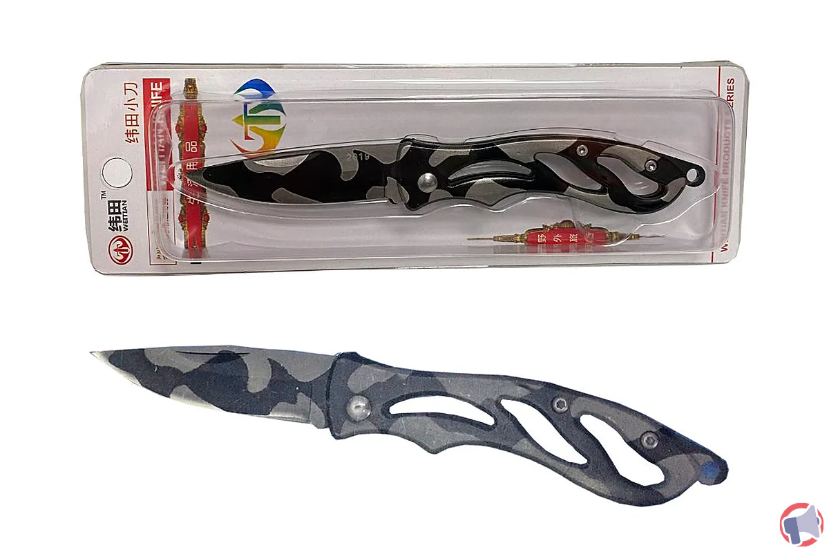 Rappel de couteaux de poche de la marque Forest - Weitian Knife pour risque de dépassement de seuils de sécurité