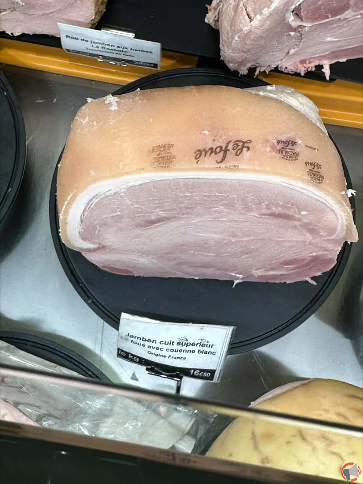 Rappel produit : foue jambon cuit supérieur
