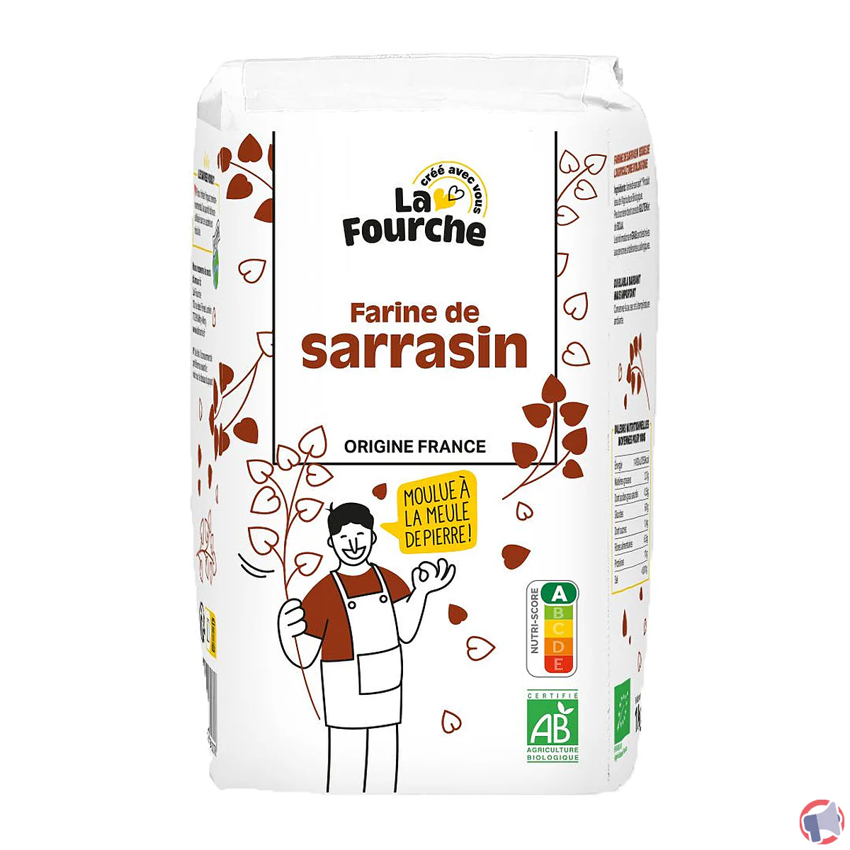 Rappel : farine de sarrasin bio 1 kg en lot (Fourche) : que faut-il faire ?