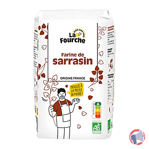 Rappel produit Farine de sarrasin bio 1 KG LA FOURCHE