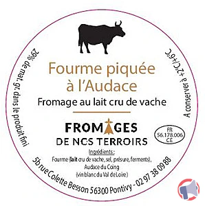 Rappel produit Fourme piquée à l'Audace