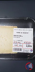 Rappel produit FOURME DE ROCHEFORT