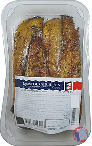 Rappel produit FILETS DE MAQUEREAUX AU POIVRE BIO 200GR SKIN Fournier fils