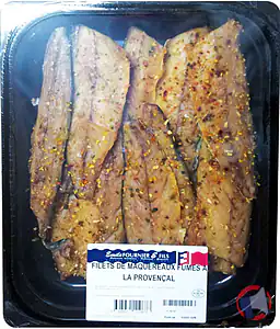Rappel produit FILETS DE MAQUEREAUX À LA PROVENÇALE 1 KG SOUS AT Fournier fils