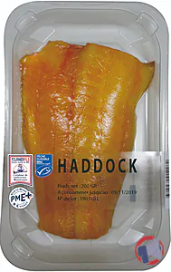 Rappel produit HADDOCK 200 GR MSC SKIN MSC-C-53427 Fournier fils