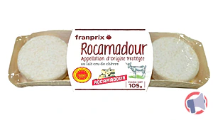 Rappel produit ROCAMADOUR AOP 105G (3X35G) FRANPRIX FRANPRIX