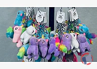 Rappel produit Porte-clés peluche Licorne FREESTYLE