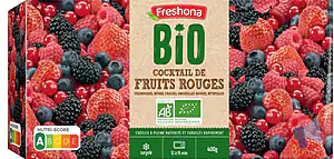 Rappel produit Cocktail de fruits rouges BIO Freshona