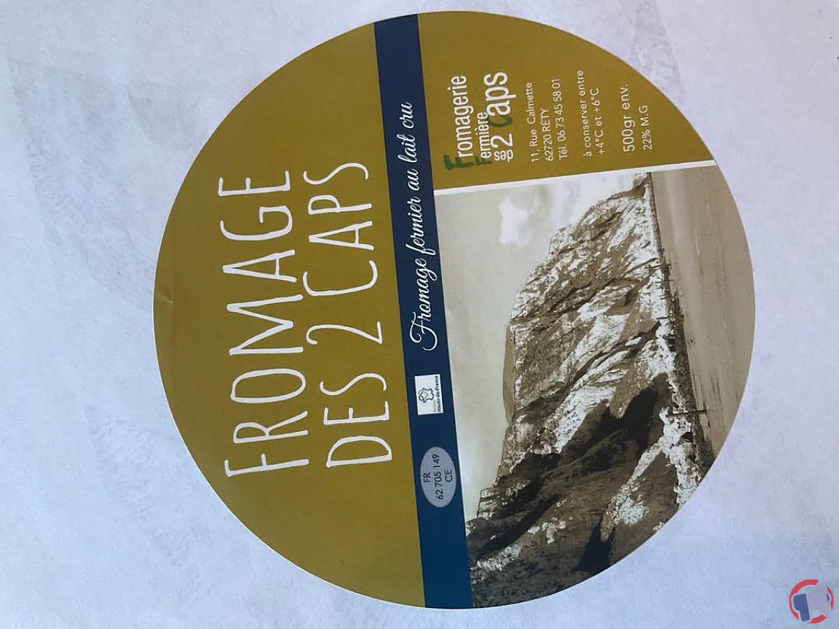 Rappel de produit : Fromage des 2 CAPS de la Fromagerie des 2caps pour risque de listériose