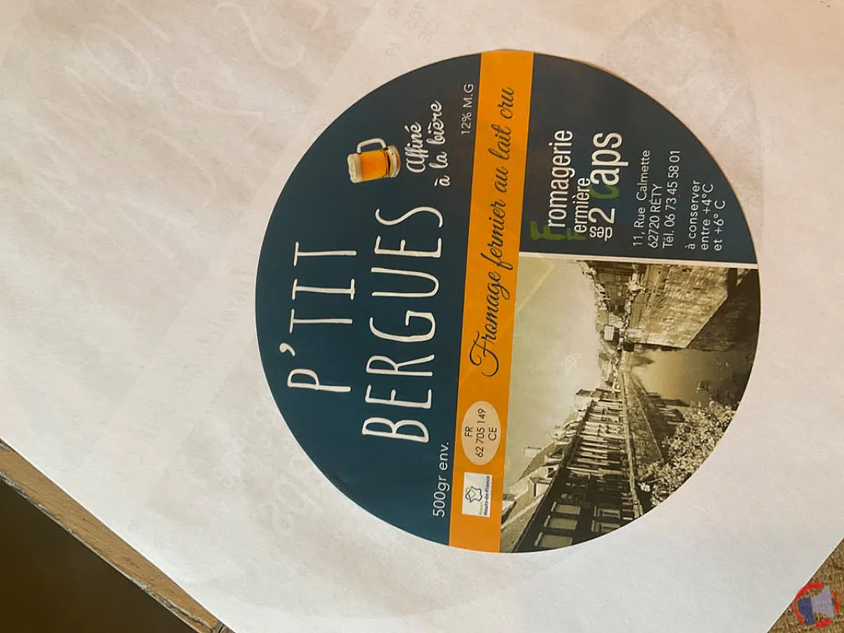 Rappel produit : Fromagerie des 2caps - P’tit bergues